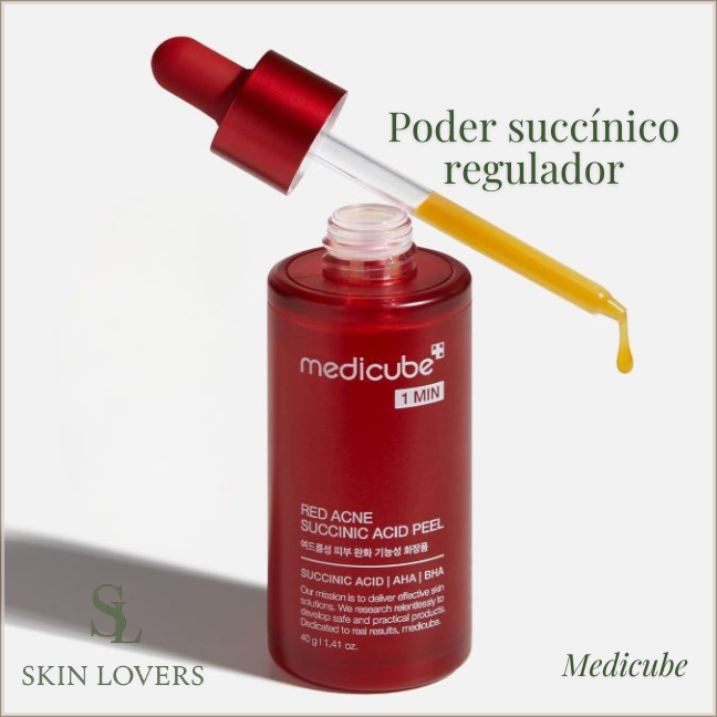 1 MIN RED SUCCINIC ACID PEEL - MEDICUBE