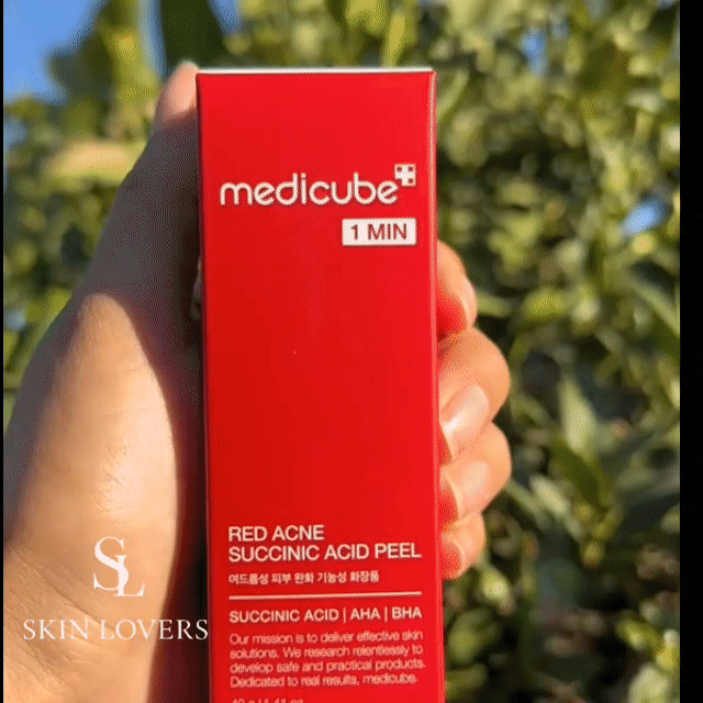 1 MIN RED SUCCINIC ACID PEEL - MEDICUBE