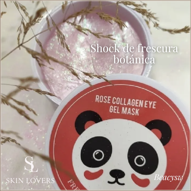MASCARILLA DE HIDROGEL PARA EL CONTORNO DE OJOS ROSE COLLAGEN EYE GEL MASK