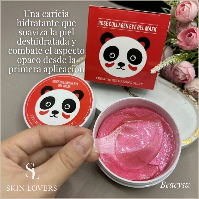 MASCARILLA DE HIDROGEL PARA EL CONTORNO DE OJOS ROSE COLLAGEN EYE GEL MASK