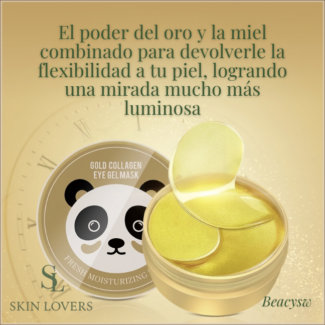 MASCARILLA DE HIDROGEL PARA EL CONTRONO DE OJOS GOLD COLLAGEN EYE GEL MASK