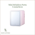 MINI HELADERA PORTA COSMETICOS