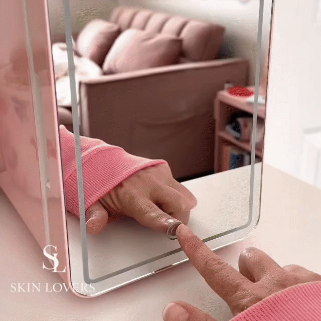 MINI HELADERA PORTA COSMETICOS