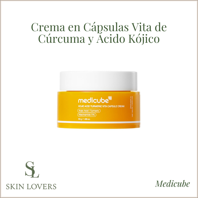 KOJIC ACID TUMERIC VITA CAPSULE CREAM - MEDICUBE