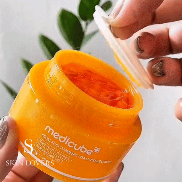 KOJIC ACID TUMERIC VITA CAPSULE CREAM - MEDICUBE