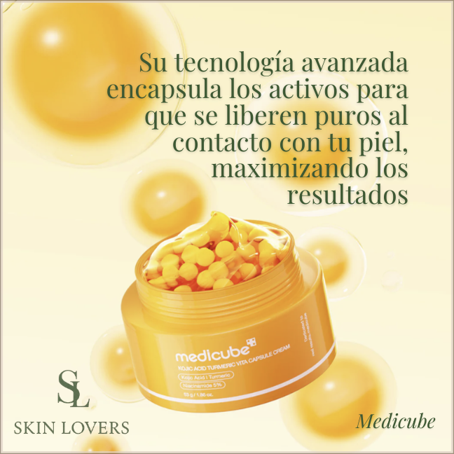 KOJIC ACID TUMERIC VITA CAPSULE CREAM - MEDICUBE