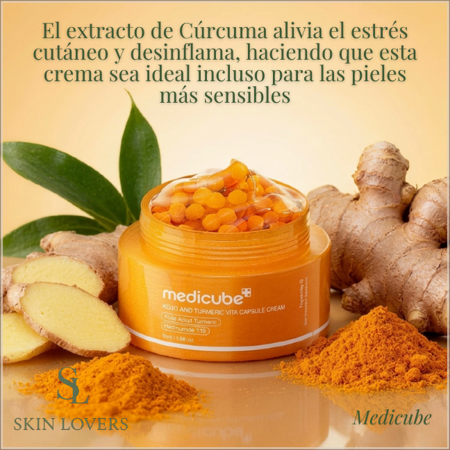 KOJIC ACID TUMERIC VITA CAPSULE CREAM - MEDICUBE