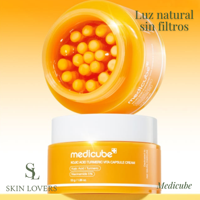 KOJIC ACID TUMERIC VITA CAPSULE CREAM - MEDICUBE