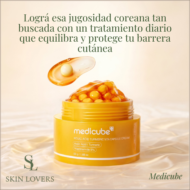 KOJIC ACID TUMERIC VITA CAPSULE CREAM - MEDICUBE
