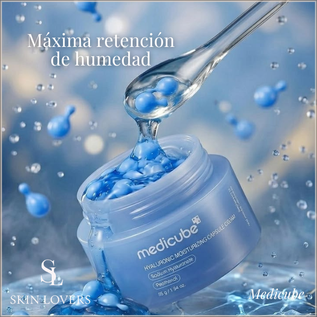 HYALURONIC MOISTURIZING CAPSULE CREAM 55g TODO TIPO DE PIEL DÍA/NOCHE - MEDICUBE