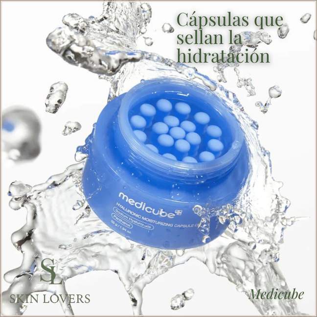 HYALURONIC MOISTURIZING CAPSULE CREAM 55g TODO TIPO DE PIEL DÍA/NOCHE - MEDICUBE
