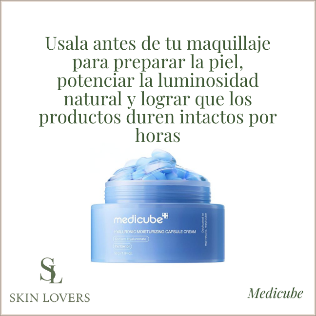HYALURONIC MOISTURIZING CAPSULE CREAM 55g TODO TIPO DE PIEL DÍA/NOCHE - MEDICUBE