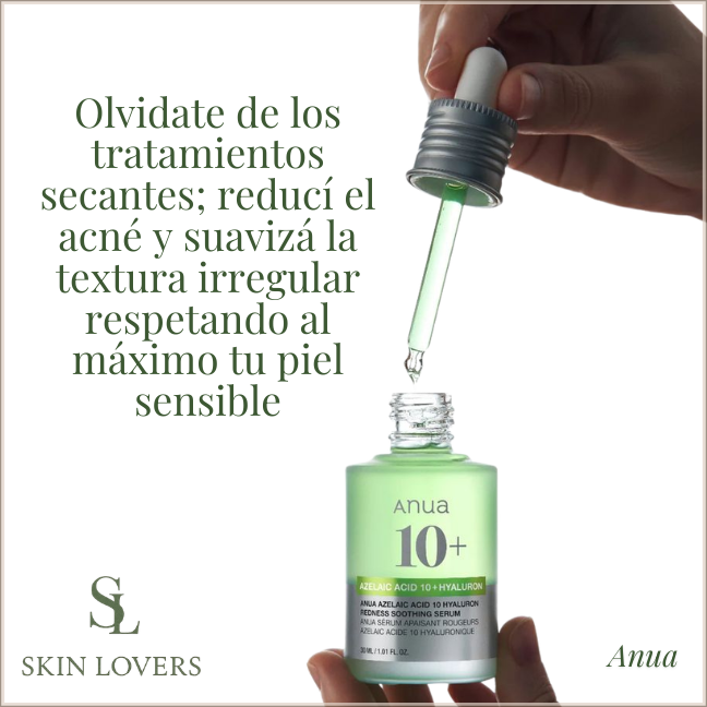 AZELAIC ACID 10 HYALURON REDNESS SOOTHING SERUM 30ml - ANUA