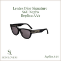 REPLICA AAA LENTES DIOR DE MUJER MODELO NEGRO S6U DIOR SIGNATURE