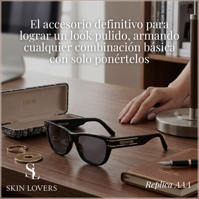 REPLICA AAA LENTES DIOR DE MUJER MODELO NEGRO S6U DIOR SIGNATURE