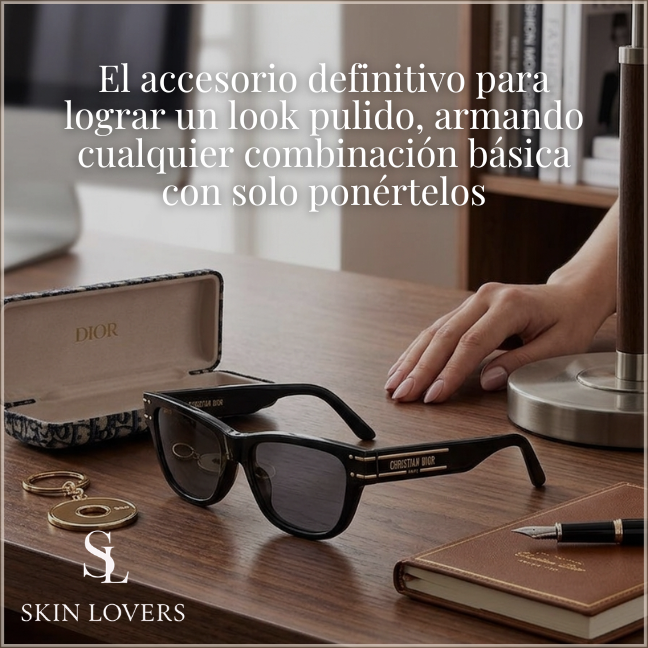 LENTES DIOR DE MUJER MODELO NEGRO S6U DIOR SIGNATURE