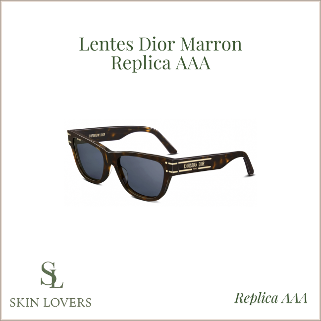 REPLICA AAA LENTES DIOR DE MUJER MARRON