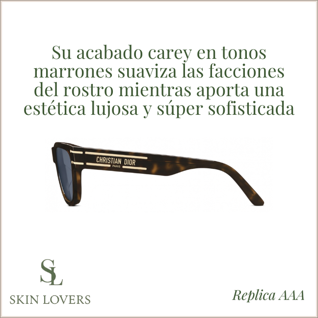 REPLICA AAA LENTES DIOR DE MUJER MARRON