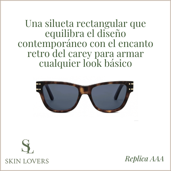 REPLICA AAA LENTES DIOR DE MUJER MARRON