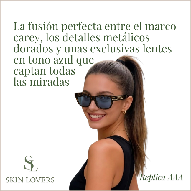 REPLICA AAA LENTES DIOR DE MUJER MARRON