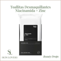 TOALLITAS DESMAQUILLANTES NIACINAMIDA + ZINC - BEAUTY DROPS