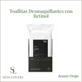 TOALLITAS DESMAQUILLANTES CON RETINOL - BEAUTY DROPS