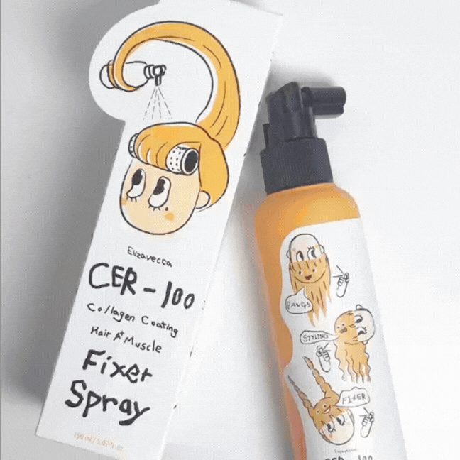 RENEW CER-100 COLLAGEN COATING HAIR+MUSCLE FIXER SPRAY 150 ML - ELIZAVECCA