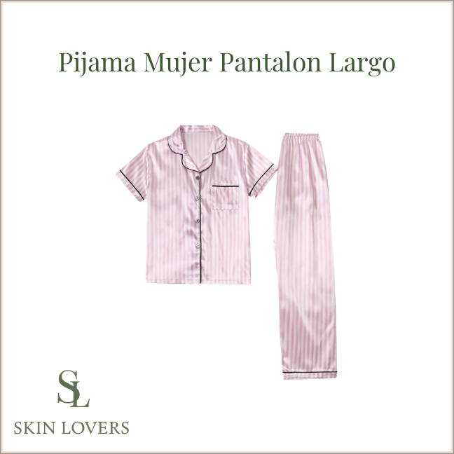 PIJAMA MUJER  PANTALON LARGO