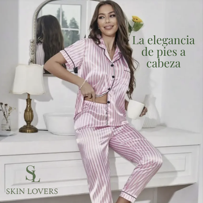 PIJAMA MUJER  PANTALON LARGO