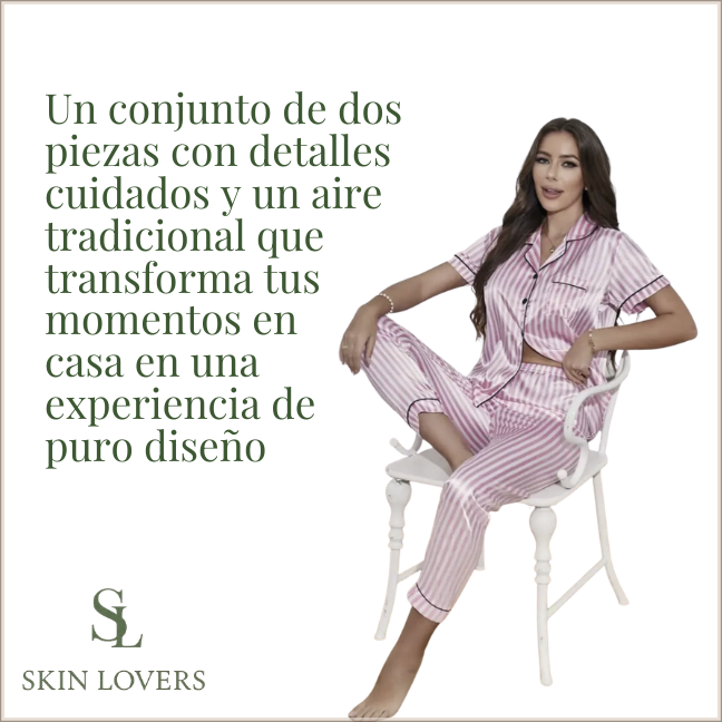 PIJAMA MUJER  PANTALON LARGO