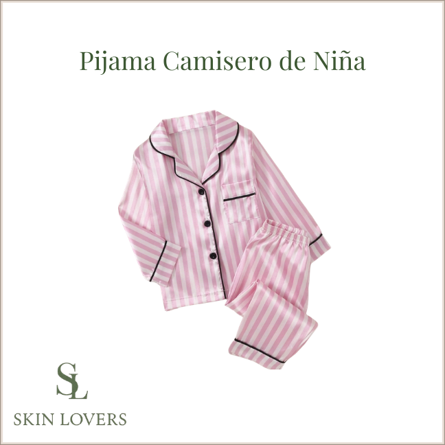 PIJAMA CAMISERO DE NIÑA