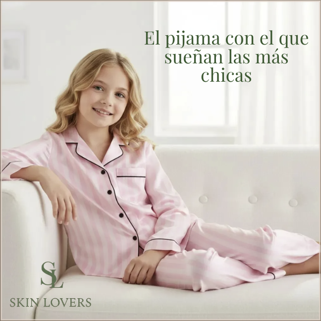 PIJAMA CAMISERO DE NIÑA