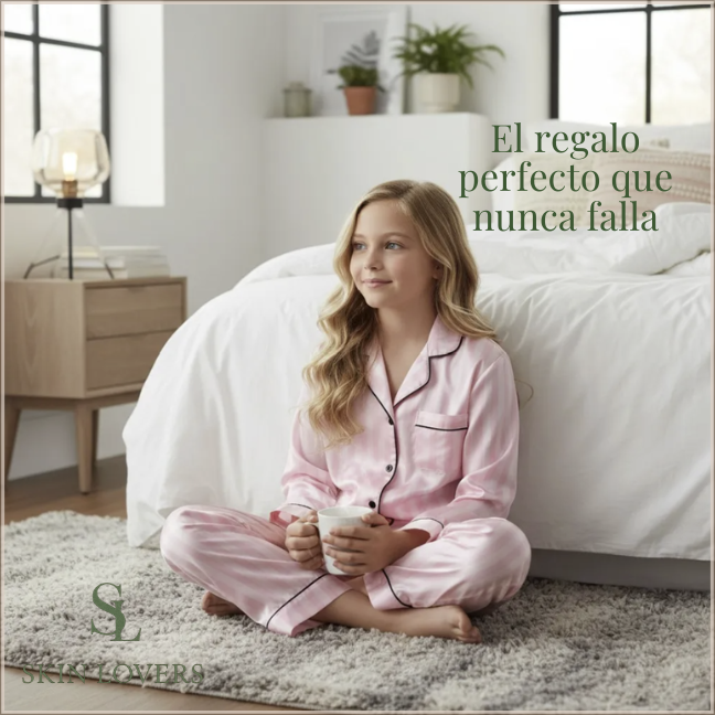 PIJAMA CAMISERO DE NIÑA
