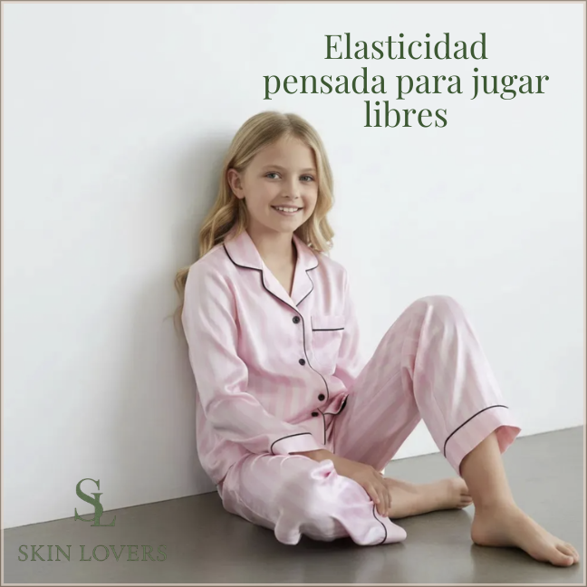 PIJAMA CAMISERO DE NIÑA
