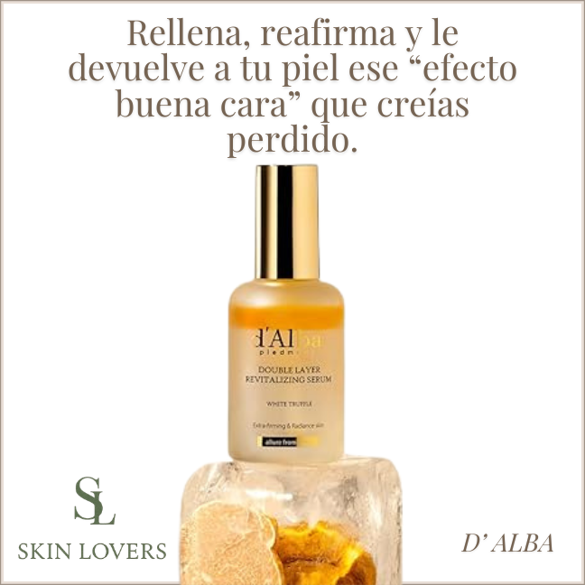 D'ALBA PIEDMONT DOUBLE LAYER REVITALIZING SERUM -EXTRA FIRMING & RADIANCE SKIN-
