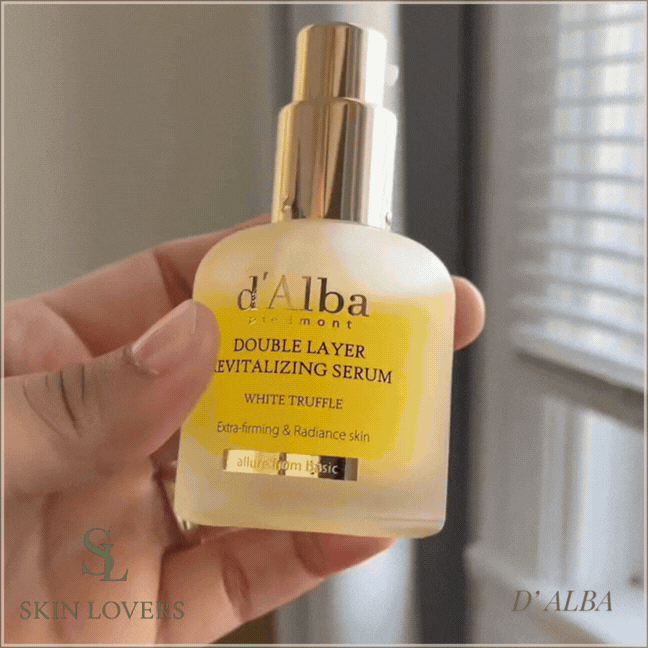 D'ALBA PIEDMONT DOUBLE LAYER REVITALIZING SERUM -EXTRA FIRMING & RADIANCE SKIN-