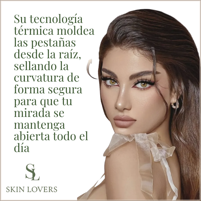 RIZADOR DE PESTAÑAS ELÉCTRICO CON CALOR ROSA - 3