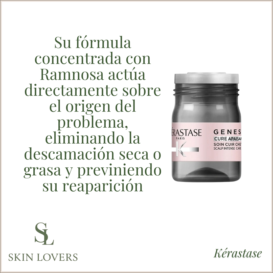 KIT GENESIS CURE APAISANTE  AMPOLLAS 10u + SERUM NUTRITIVE 8H MÁGIC NIGHT - KERASTASE