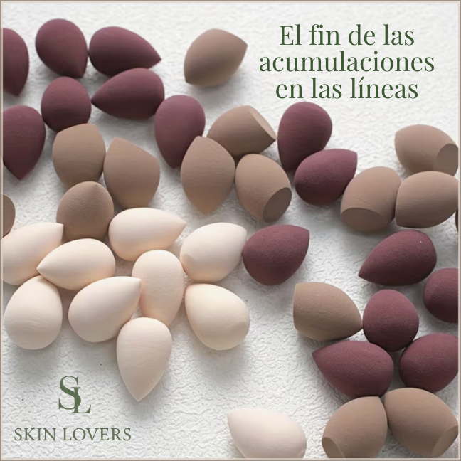 30 MINI ESPONJAS DE MAQUILLAJE