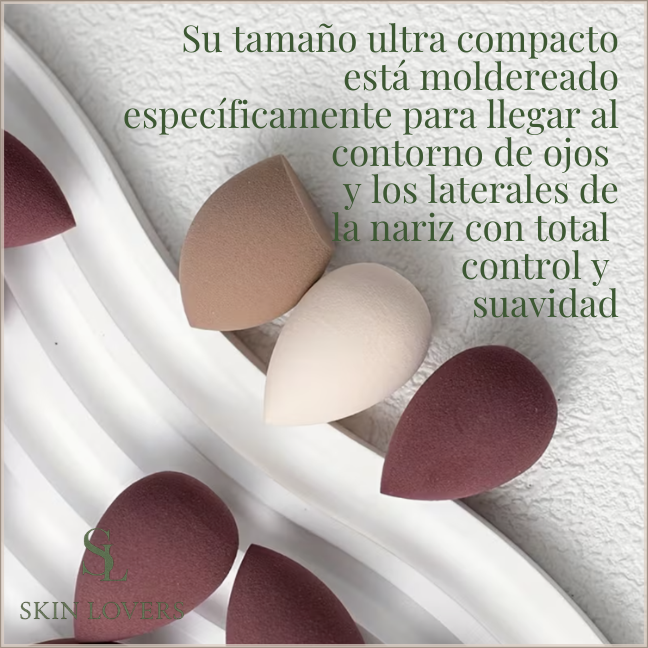 30 MINI ESPONJAS DE MAQUILLAJE