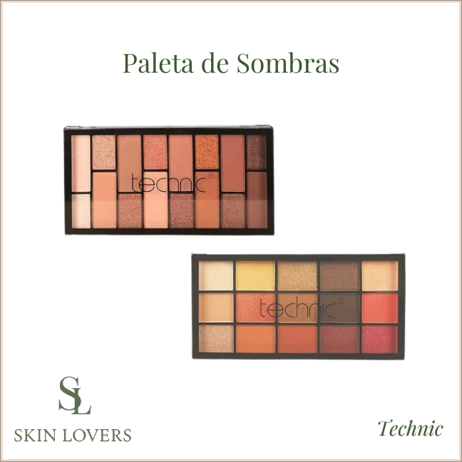 PALETA DE SOMBRAS - TECHNIC