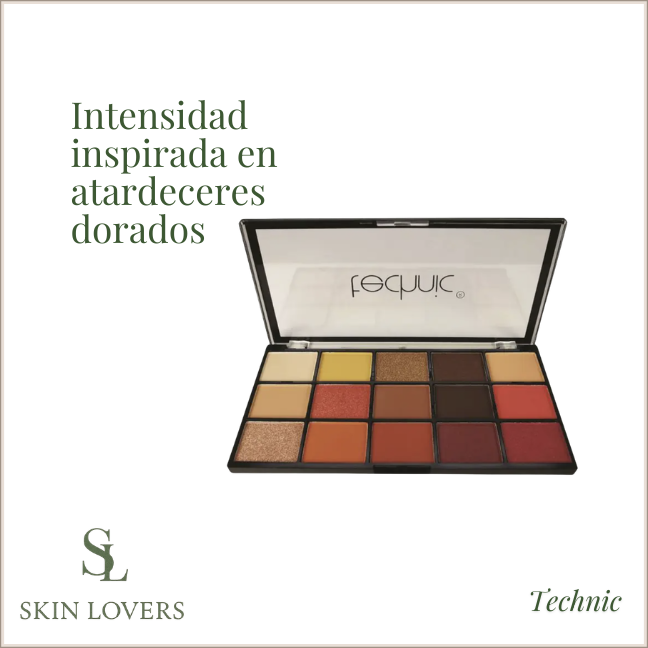 PALETA DE SOMBRAS - TECHNIC