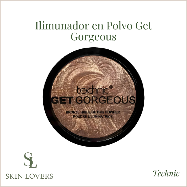 ILUMINADOR EN POLVO GET GORGEOUS - TECHNIC