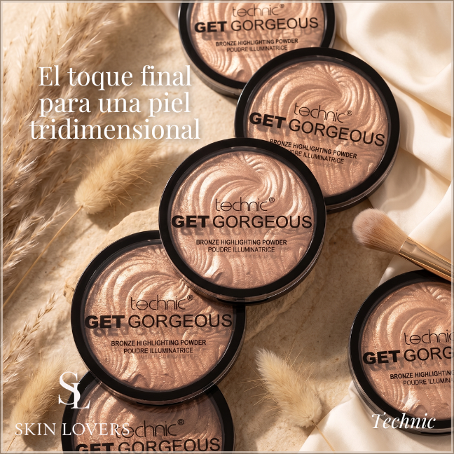 ILUMINADOR EN POLVO GET GORGEOUS - TECHNIC