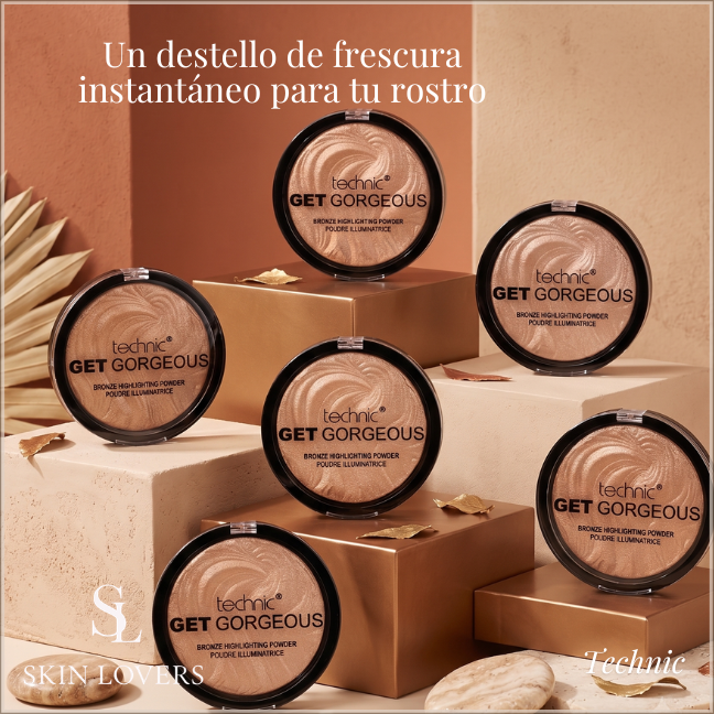 ILUMINADOR EN POLVO GET GORGEOUS - TECHNIC