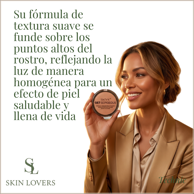 ILUMINADOR EN POLVO GET GORGEOUS - TECHNIC