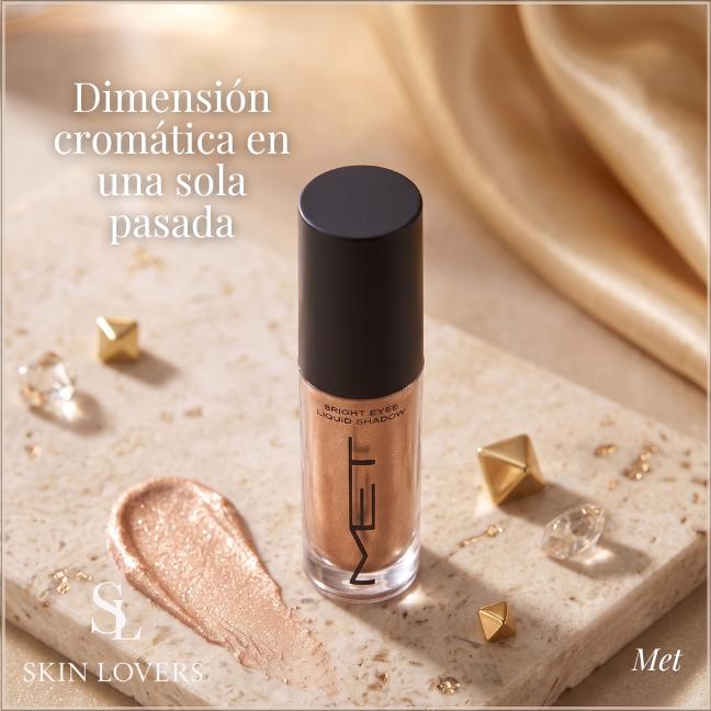 SOMBRA DE OJOS LIQUIDA BRIGHT EYES - MET