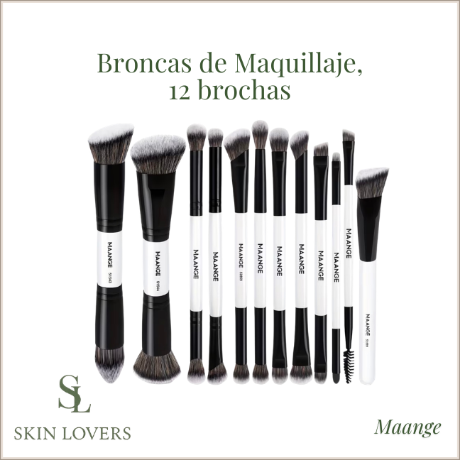 SET DE BROCHAS DE MAQUILLAJE - MAANGE