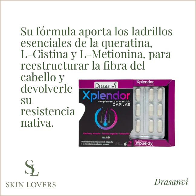 XPLENDOR CAPILAR 60 CAPSULAS - DRASANVI