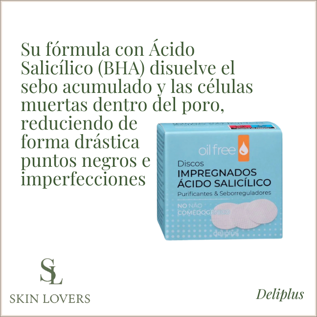 DISCOS IMPREGNADOS ÁCIDO SALICÍLICO - DELIPLUS